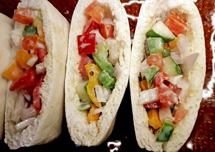 Steps to Prepare Ultimate Pita Pocket Sandwiches