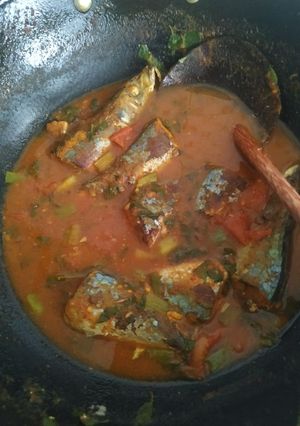 Foto resep Ikan kembung kuah sarden