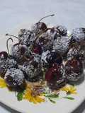 Cerezas con chocolate