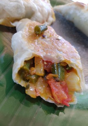 Una foto de Empanada de chauchas