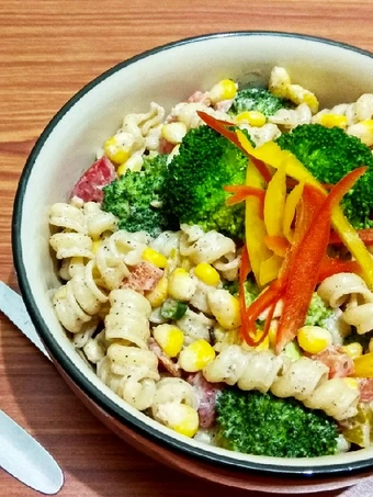 Simple Way Make Recipe Pasta corn salad that is So Delicious, So Delicious}