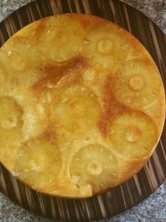 صورة لوصفة كيكه الاناناس