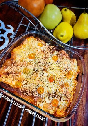 Foto resep Beef Lasagna with Bechamel Sauce