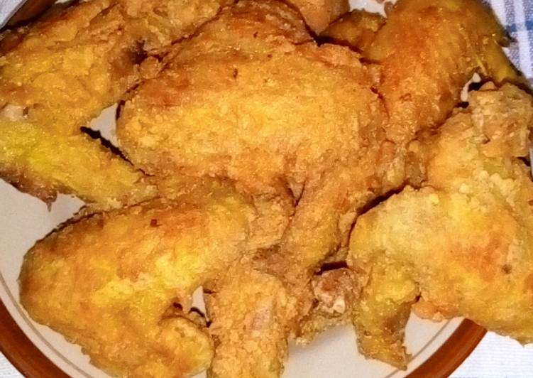 Langkah Mudah untuk Menyiapkan Ayam crispy renyah dan gurih Anti Gagal