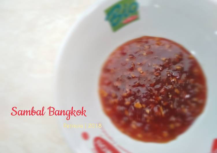 Resep Sambal Bangkok, Enak Banget