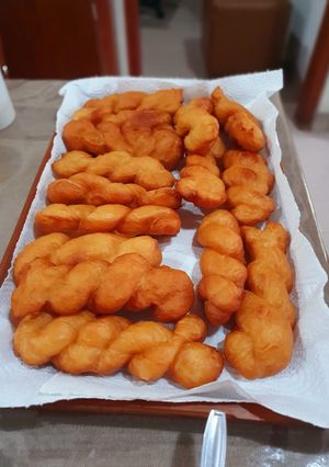 Foto resep Kkwabaegi (Korean Twisted Donuts)