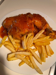 Una foto de Contramuslos de pollo a la cerveza