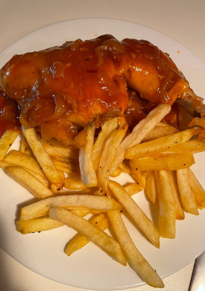 Una foto de Contramuslos de pollo a la cerveza