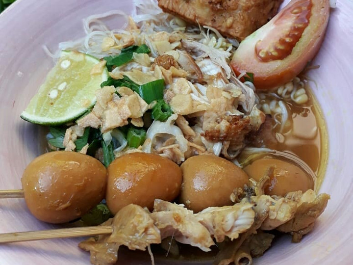 Standar Cara mudah membuat Soto ayam semarang komplit  istimewa