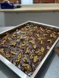Brownie de chocolate y nueces