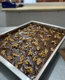 Brownie de chocolate y nueces
