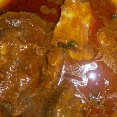 A picture of Ogbono soup.