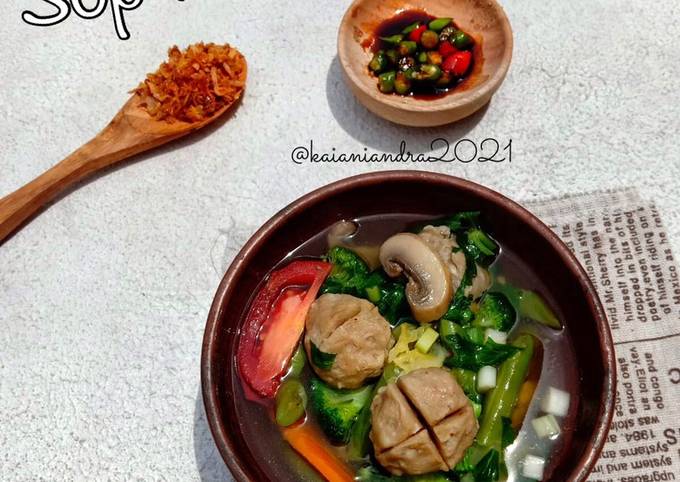 Resep Sop Bakso Anti Gagal