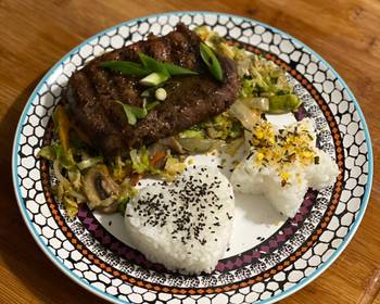 Unique Recipe Steak  Brussels Delicious Nutritious