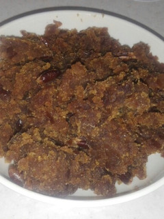 عکسی از دستور حلوای خرمایی من