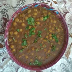 A picture of Kabuli chane.