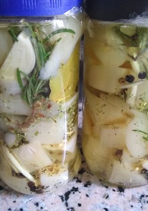 Una foto de Escabeche de Peras