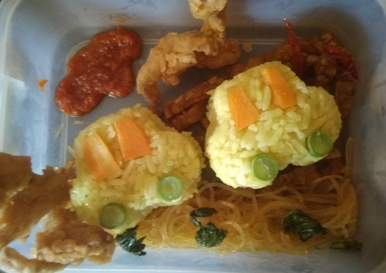 Bento Kuning #harianaknasional2019 #isitempatbekalanak