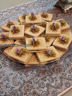 عکسی از دستور حلوا زعفرانی هدیه بانو