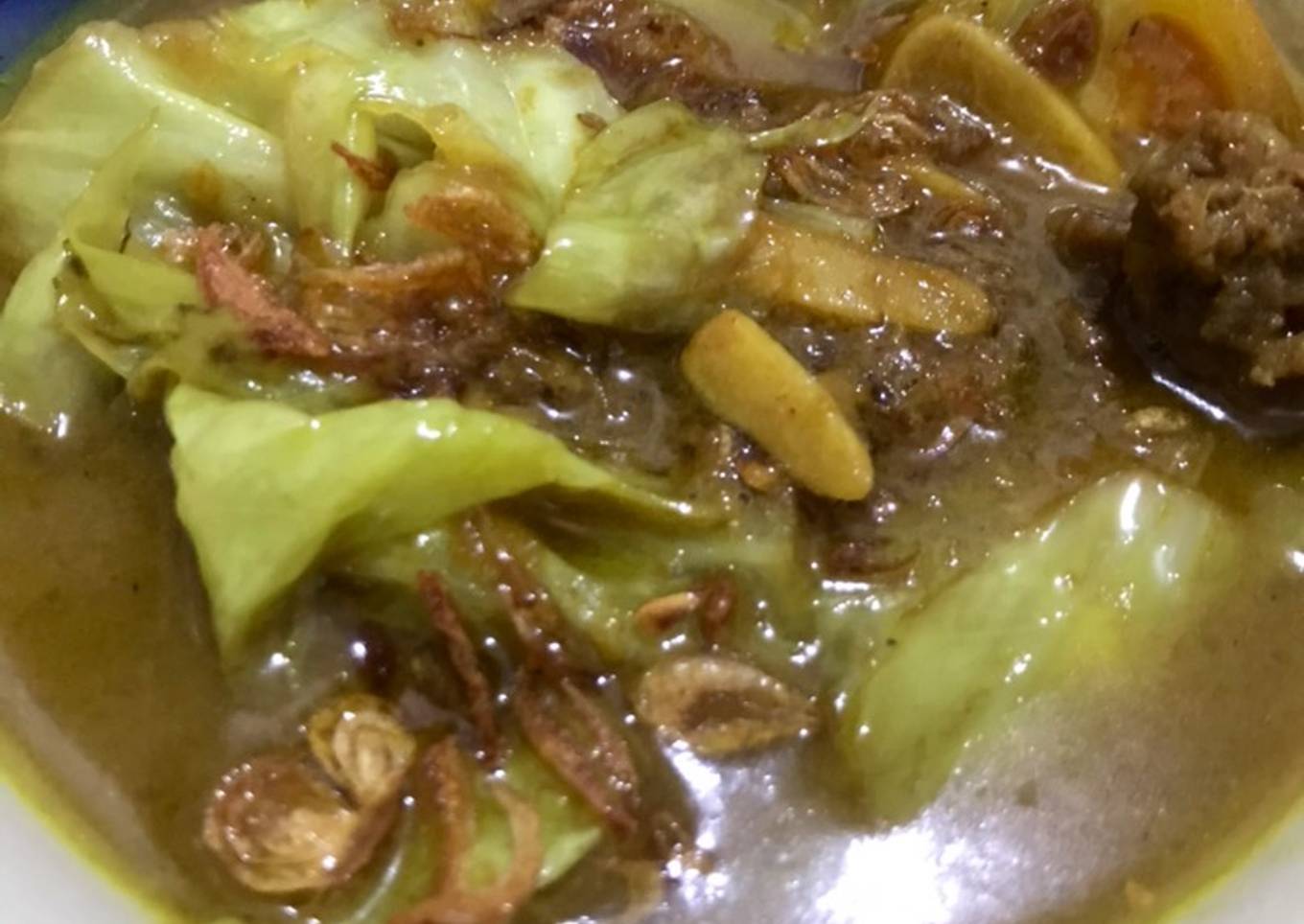 Tongseng daging Sapi Qurban