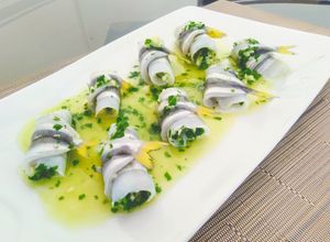 Una foto de Boquerones al vinagre de vino 👍🇵🇪