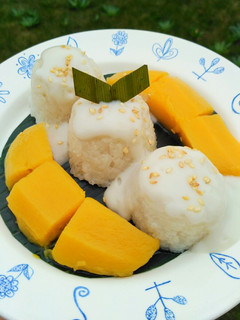 Foto resep Mango Sticky Rice Tanpa Rice Cooker