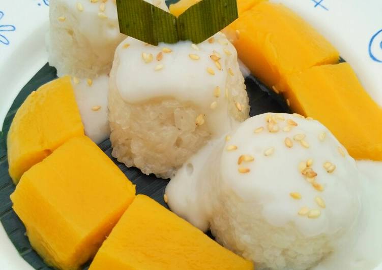 Bagaimana Menyiapkan Mango Sticky Rice Tanpa Rice Cooker Anti Gagal