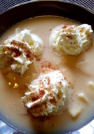 Görög almakrém leves 🍎🍏 recept fotója