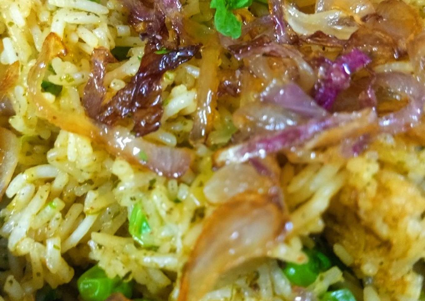 Peas biriyani