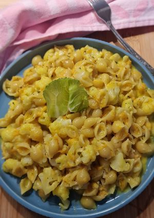 Karfiolos kiskagyló (vegán) recept fotója