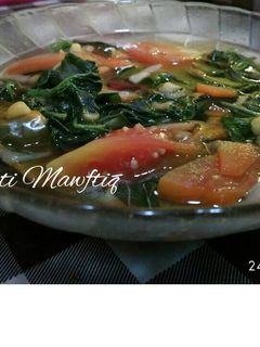 Foto resep Sayur Bening Bayam Jagung