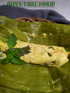 Foto resep Pepes Tahu Jamur