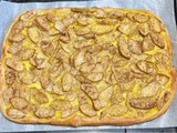 Заливний листковий пиріг з яблуками🍏
