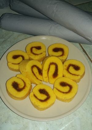 Foto resep Roti Gulung all in one, Ala Mama Pooh