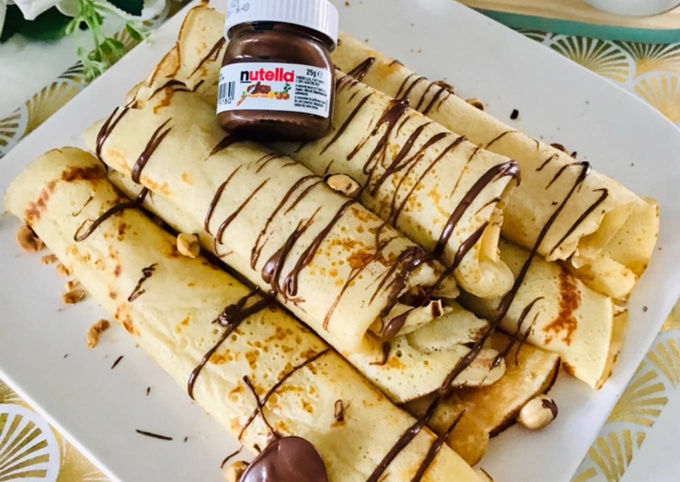 Crêpes au nutella