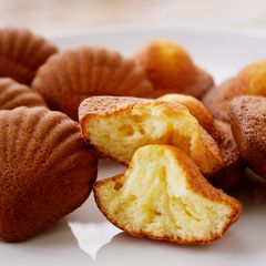A picture of Easy! How to Make Madeleines (Shell shaped Butter Cakes).