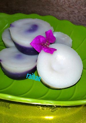 Foto resep Kue Talam Ubi Ungu #Kamismanis