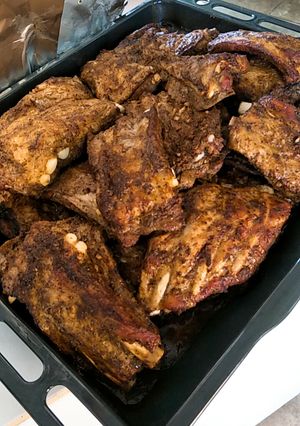 รูปของ BBQ ribs