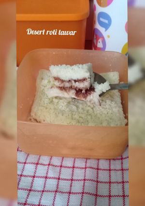 Foto resep Desert roti tawar simple