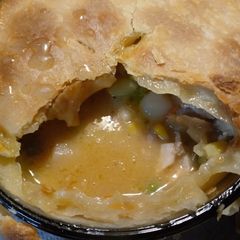 A picture of Simple Chicken Pot Pies.