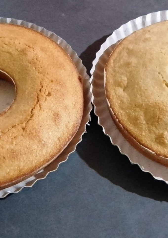 Una foto de Bizcochuelo de Coco 🥥 y Naranja 🍊 (con glaseado de coco)