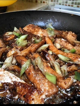 Easy Way Prepare Recipe Ynielle’s Salmon Belly Strip Soy Steak that is Awesome, So Delicious}