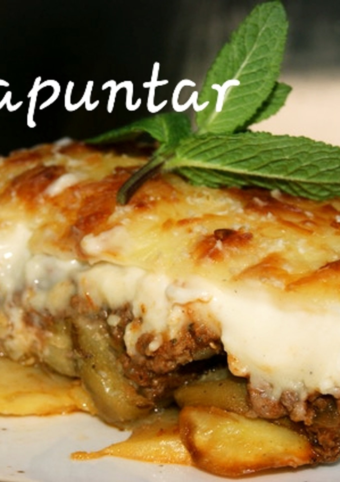 Una foto de Moussaka