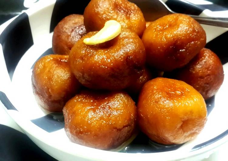 How to Prepare Super Quick Homemade Potato rava gulab jamun