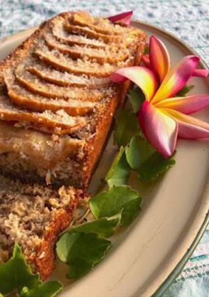 Una foto de 🍎 Budín fit de manzana 🍎