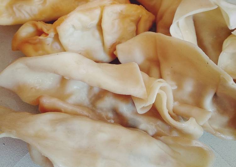 Pangsit mudah ala anak kost