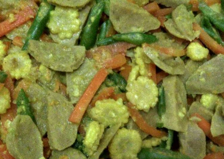 Tumis B3W (Buncis, Bakso, Baby Corn dan Wortel)