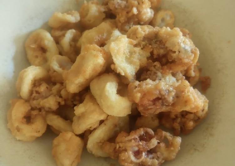 Baby cumi goreng tepung