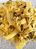 Arroz con col y pollo