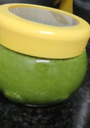 A picture of Mint Coriander Chutney.
